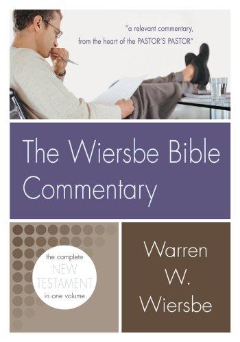 Wiersbe Bible Commentary 2 Vol Set