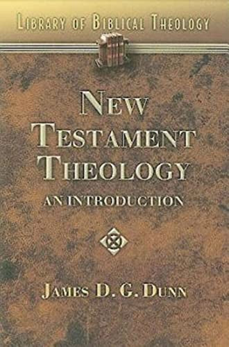 Cover of New Testament Theology: An Introduction
