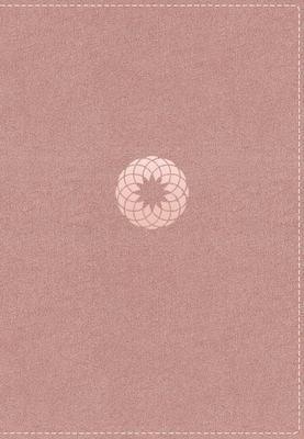 Niv, Larger Print Compact Bible, Leathersoft, Pink, Red Letter, Comfort Print - stevensbooks