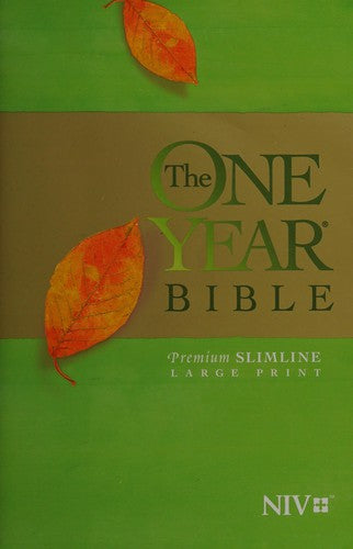 One Year Bible-NIV-Premium Slimline Large Print