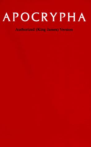 Cover of Apocrypha-KJV