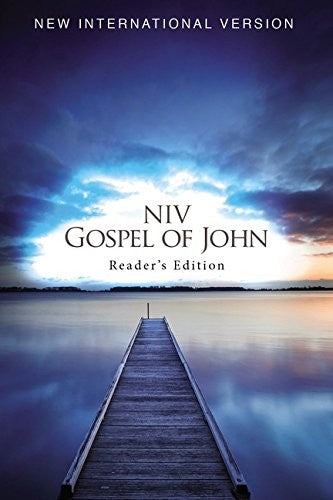 NIV, Gospel of John, Reader's Edition, Paperback (Special)