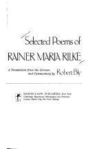 Selected Poems of Rainer Marie Rilke
