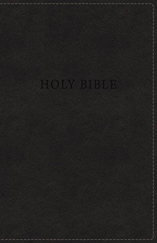 KJV, Deluxe Gift Bible, Imitation Leather, Black, Red Letter Edition