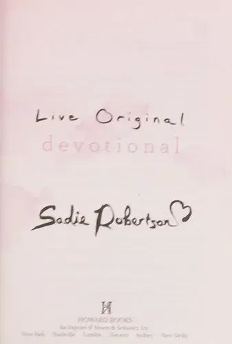 Live Original Devotional - stevensbooks