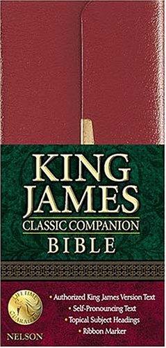 Classic Companion Bible-KJV-Snap Flap