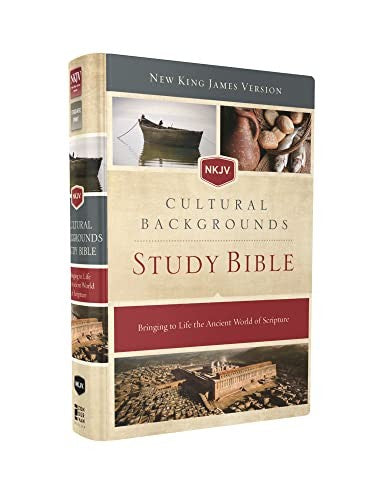 NKJV, Cultural Backgrounds Study Bible, Hardcover, Red Letter Edition: Bringing to Life the Ancient World of Scripture